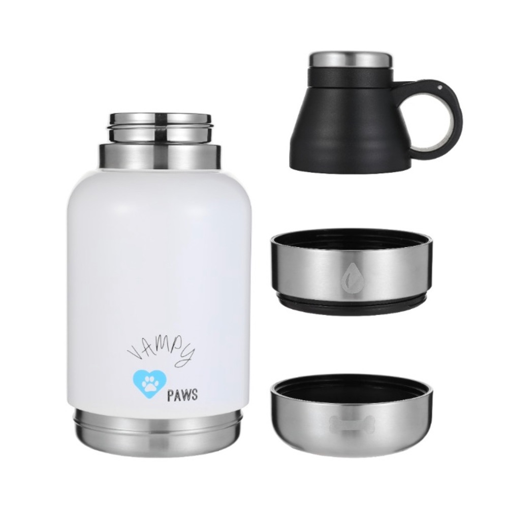 Insulated 32oz Pet Water Bottle
